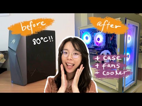 Case swap for my (HOT & LOUD) pre-built PC