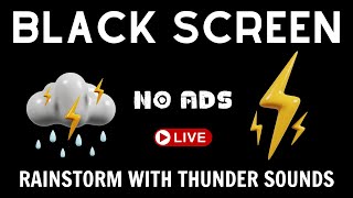 Download lagu 11-Hour Rainstorm with Thunder Sounds | Deep Sleep & Relaxation | Black Screen mp3