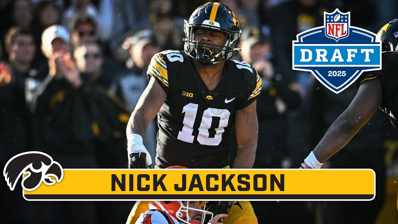 NFL DRAFT HIGHLIGHTS: LB Nick Jackson | Iowa Football