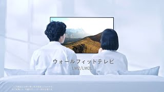 ウォールフィットテレビ 石こうボードの壁に楽々設置篇 15秒【パナソニック公式】