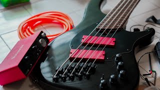 Video thumbnail for Dingwall EMG 40J pickup test + quick interface bass recording tip 🎛 by Rufus Mann