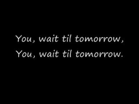 Silverchair-Tomorrow(with fancy lyrics)