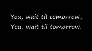 Silverchair-Tomorrow(with fancy lyrics)