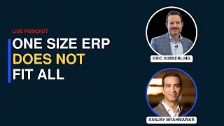 There Is No One Size Fits All for ERP and AI