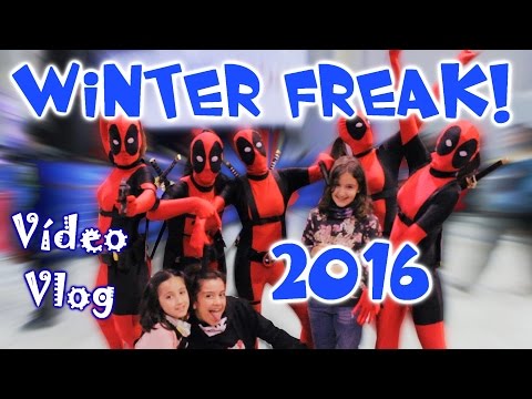 Winter Freak 2016 / Winter Freak! - Salón del manga de la región de Murcia / Vídeo Vlog