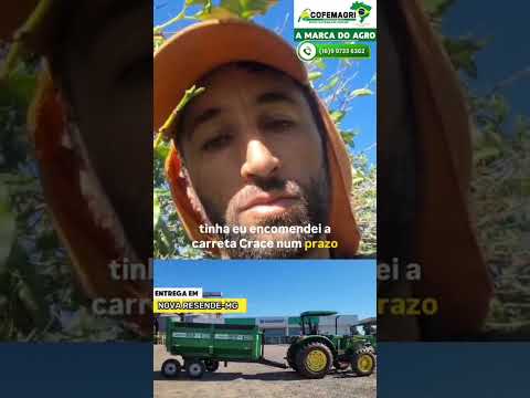 NOVA RESENDE - MG - CARRETA CAFEEIRA GR 6000 - COFEMAGRI IMPLEMENTOS AGRICOLAS #CAFEEIRA#PRODUTOR