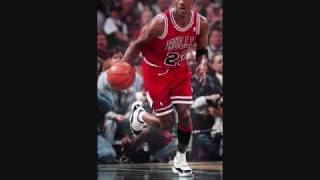 Michael Jordan wearing Jordans