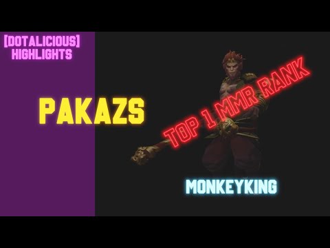 Top 1 MMR Rank - Pakazs Wreck Arteezy And YawaR [Dotalicious] Highlights #dota2 #topmmr