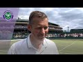Interview with the All England Club head coach Dan Bloxham at Wimbledon 2019