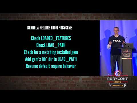RubyConf 2019 - In the beginning, there was "require"... by Adam McCrea