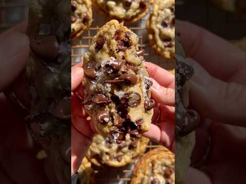 Crispy‑Gooey Melted‑Butter Chocolate Chip Cookies