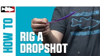 How-To Rig a Drop Shot