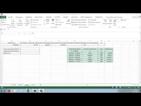 Comment calculer le salaire brut à partir du net