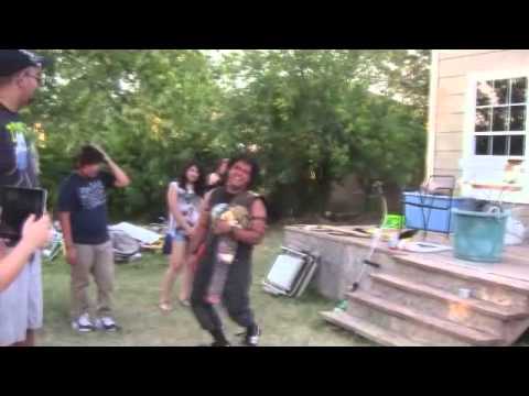 ESW backyard wrestling - July 13th 2013 (full event) (no edits) Part 2