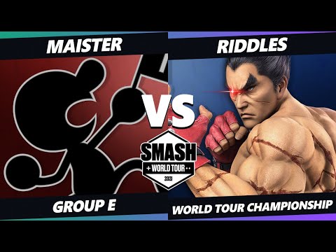 SWT Championship Group E - Maister (Game & Watch) Vs. Riddles (Kazuya) SSBU Ultimate Tournament