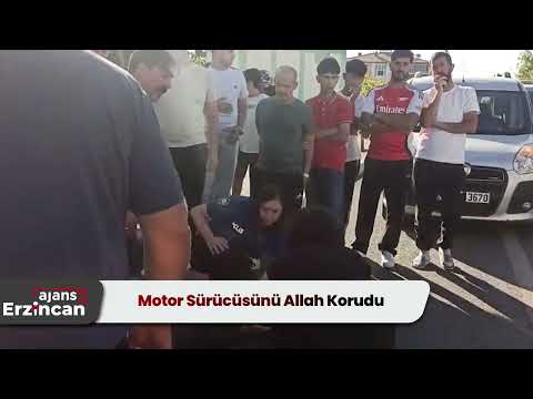 Motor Sürücüsünü Allah Korudu