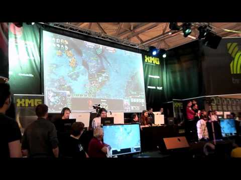 Goody vs Dimaga Starcraft 2 eSport Tournament @ GamesCom 2011