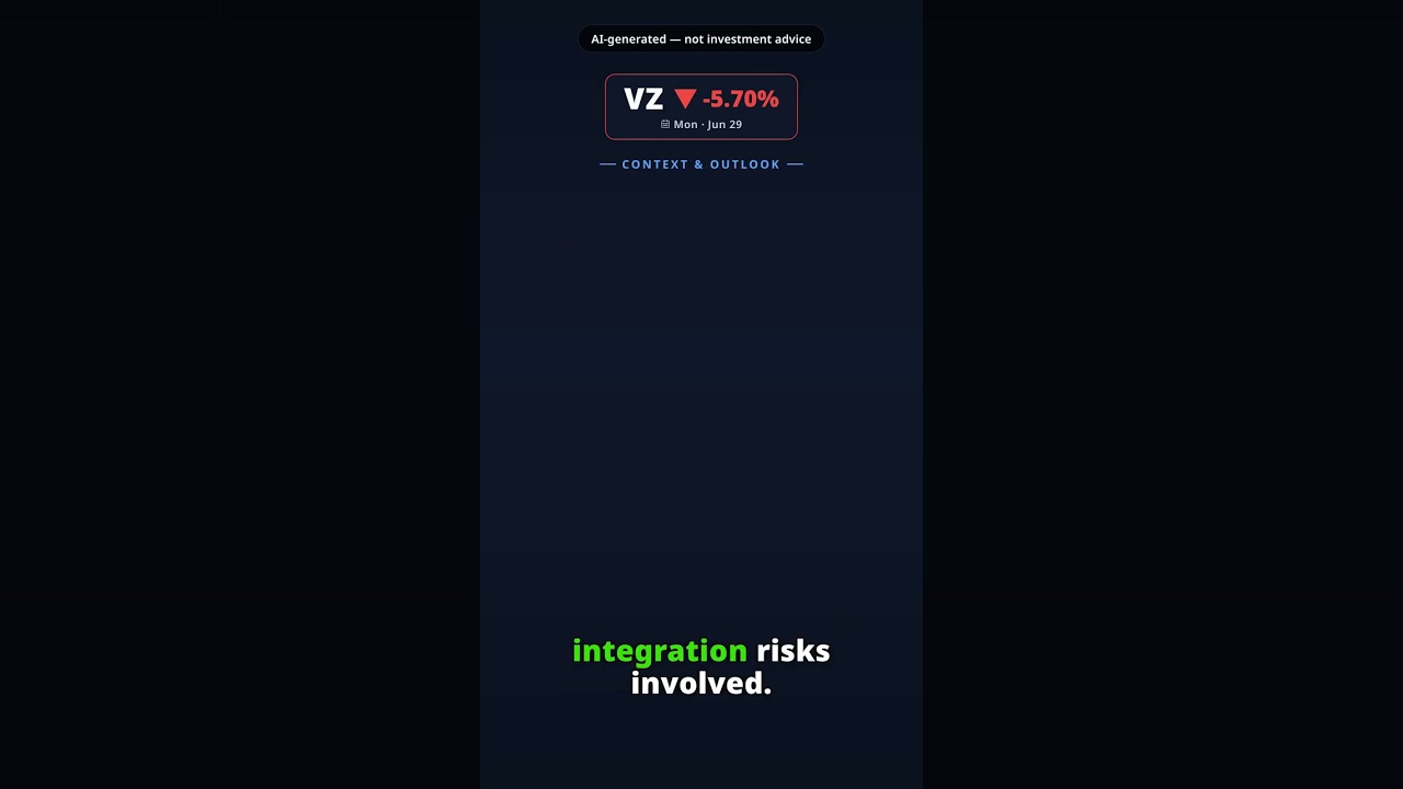 Why Is Verizon Stock Sinking Today? VZ -5.70% (Jun 29) — BT Group Joint Venture