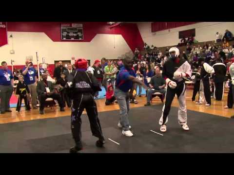 2011 GRAND SLAM OPEN North vs South TEAM FIGHT Kameren Dawson vs Kevin Walker