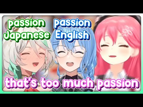 Suisei and Cecilia Showing Off Each Other’s Passion English and Japanese Is So Hilarious!!!