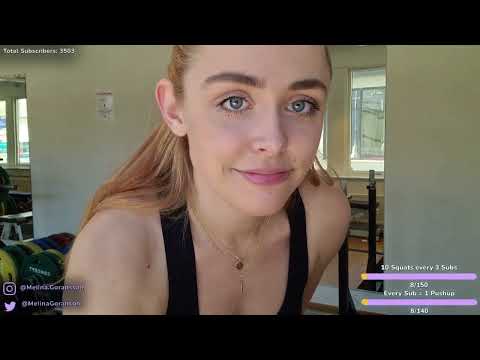 MELINA TRAINING B*TT