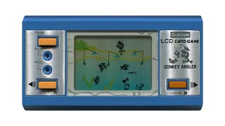 Handheld Game: Donkey Angler (1983 Gakken)