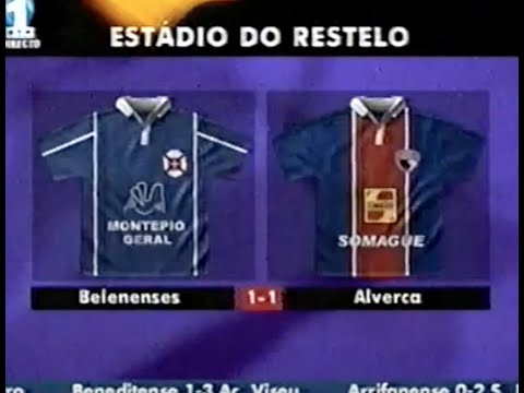 Belenenses 1-1 Alverca  Época 2001/02