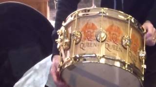 Video thumbnail for DW Icon Series Snare Drum - Queen - Roger Taylor by explorerspercussion