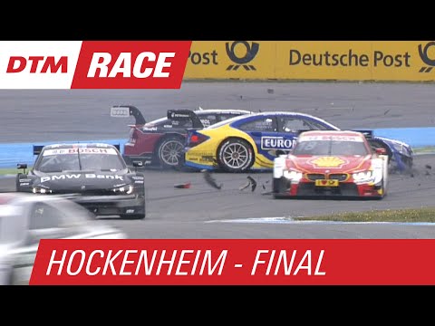 Paffett and Molina Crash  - DTM Hockenheim - Finale 2015
