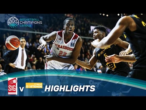 SIG Strasbourg v Telenet Oostende - Highlights - Basketball Champions League