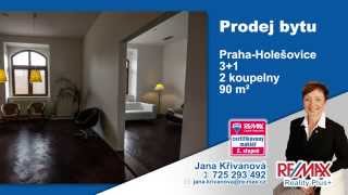 Prodej bytu 3+1 v Praze-Holešovicích - RE/MAX Reality Plus+