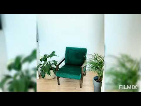 metamorfoza starego  fotela z PRL