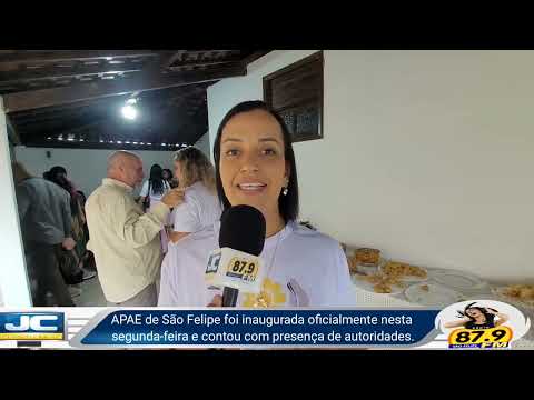 APAE de São Felipe é inaugurada oficialmente nesta quarta-feira (04/03).
