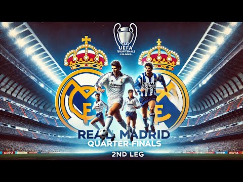 Real Madrid vs. Sigma Olomouc | Full Match | UEFA Cup Quarter-finals, 2nd Leg | March 18, 1992