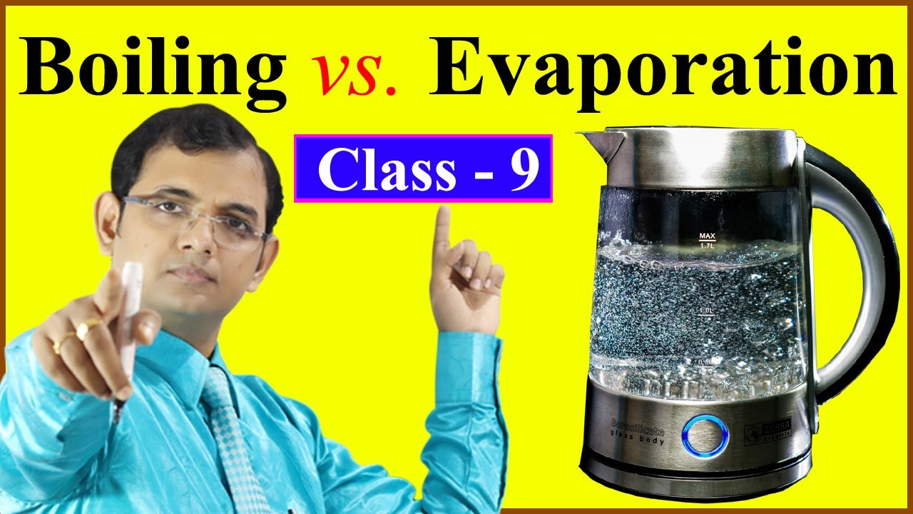 Boiling vs Evaporation