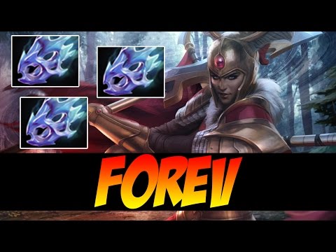 FoREv Plays Legion Commander WITH 3 MOON SHARDS - 8200 MMR - Dota 2