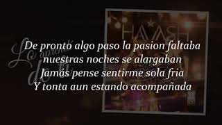 Lo Aprendí de ti Ha Ash letra