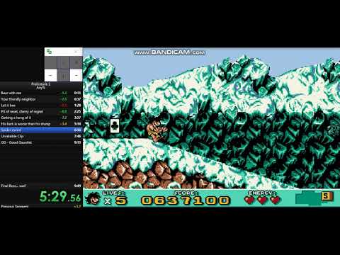 Prehistorik 2 Any% Speedrun: 9:36 WR