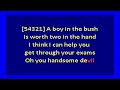 Smiths  - Handsome Devil (karaoke)