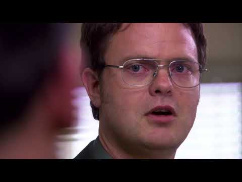 The Office - Dwight tells Michael "My Dentist's name is Crentist"