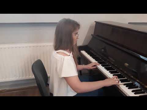 I st., I MIEJSCE (Kat.II) - Kornelia Mikrut - Michał Kleofas Ogiński, Polonez "Pożegnanie Ojczyzny"