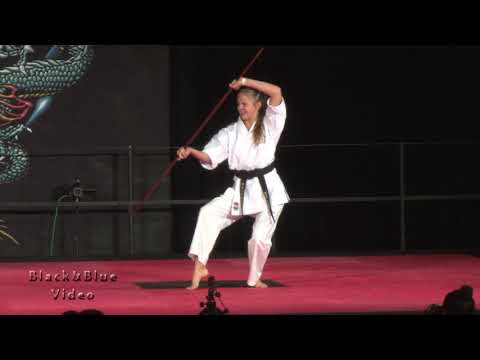 Mia Lang Bo Kata 2017 Diamond Nationals Karate Tournament