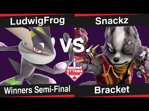 Snackz (Chrom) vs. LudwigFrog (Greninja) - Winners Semi-Final - Return to Click 46