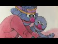 Sesame Street Grover Takes Care Of Baby 1987 Children S Book Narration