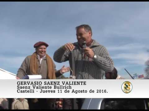 11-08-16 Nota Gervasio Saenz Valiente - Cabaña Terra Garba - Castelli.