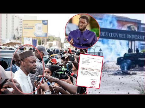 Urgent: UCAD! Ousmane SONKO pour régler définitivement le problème…? La bonne nouvelle pour les… AGT