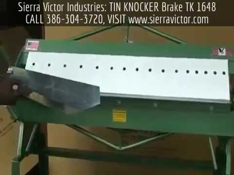 TIN KNOCKER TK 1648 Box and Pan Brakes | Sierra Victor Industries (1)