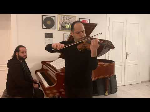 Ondrej Janoska playing part of Tschaikowsky Violin Concerto