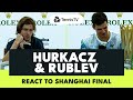 Hubert Hurkacz & Andrey Rublev React To Dramatic Shanghai Final ?