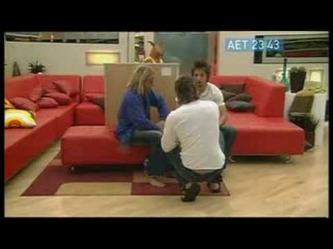 Big Brother 4 Australia - THE FIGHT - Part 1